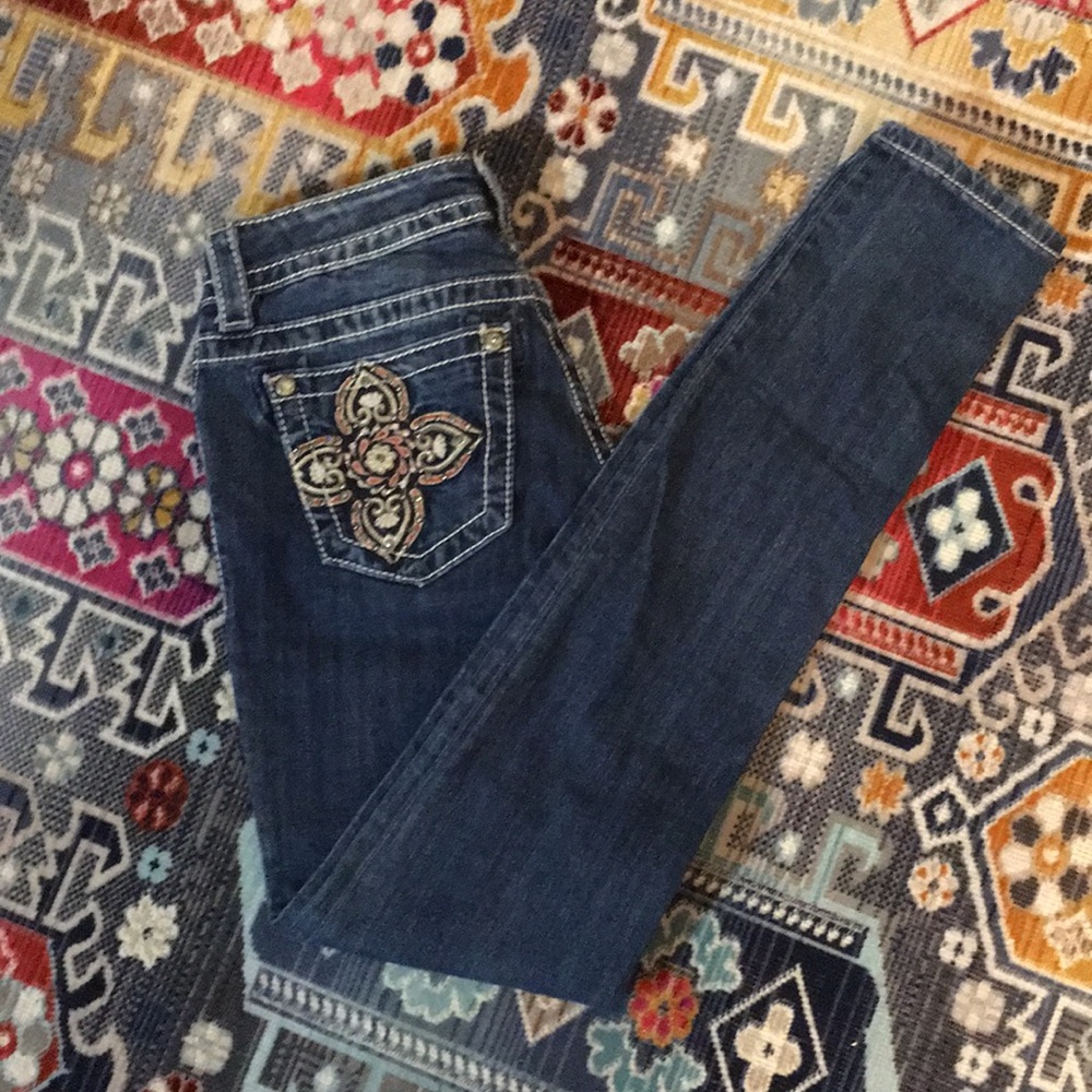 Miss Me skinnies size 26 - Picture 2 of 6